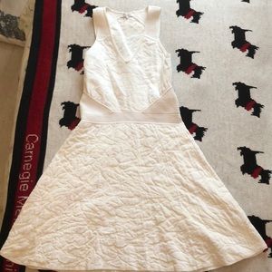 Parker white A-line dress